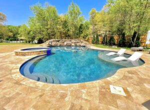 Paradise Pools Pebbletec Plaster in Maryland